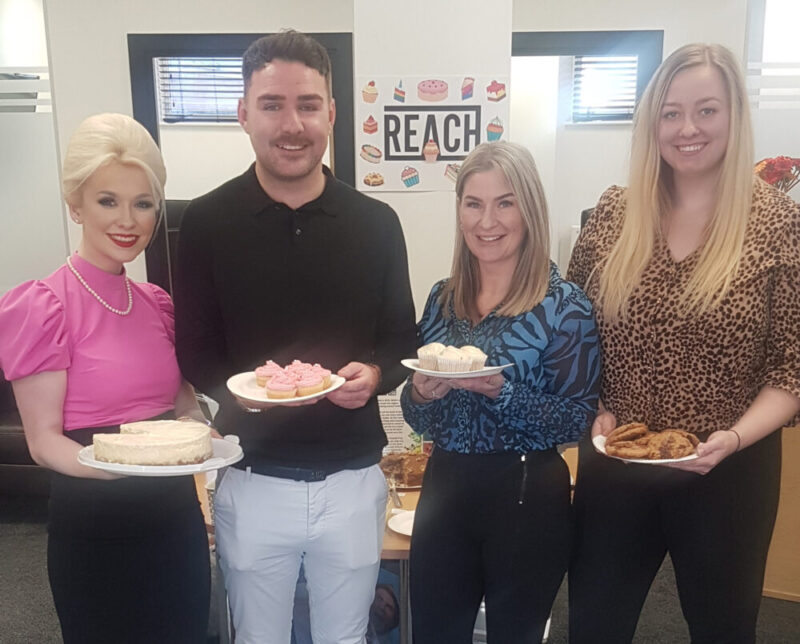Adam and cake sale cropped