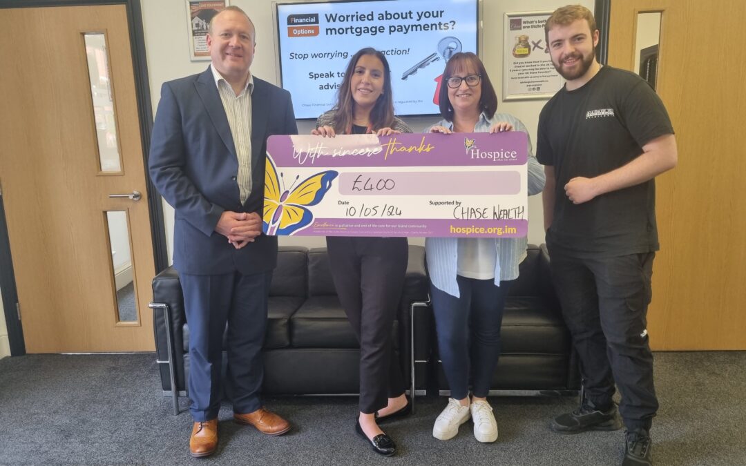 Hospice IOM Cheque Presentation